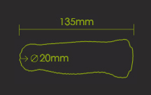 saddle size